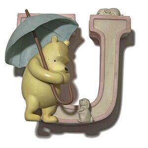 NWT Winnie the Pooh letter U by Disney